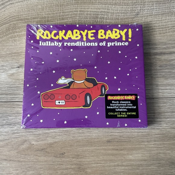 Rockabye Baby! Lullaby Renditions of Prince CD Instrumental Lullabies New Sealed - Picture 1 of 5